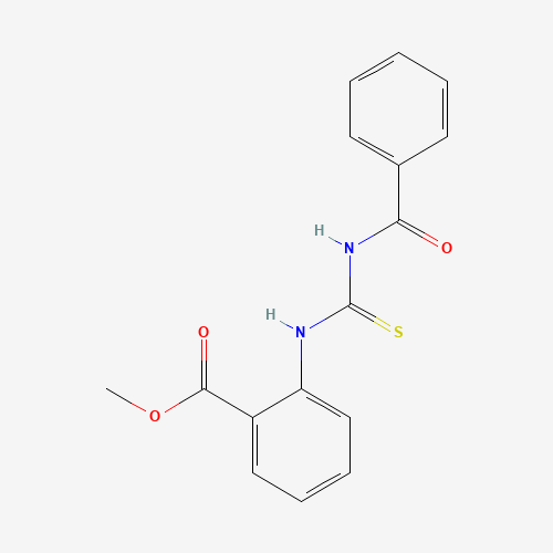 Methyl 2-{[(benzoylamino)carbothioyl]-amino}benzenecarboxylate (CAS: 77711-35-4) - Related Chemical Product