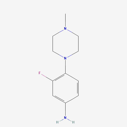 3-Fluoro-4-(4-methylpiperazino)aniline (CAS: 221198-99-8) - Related Chemical Product