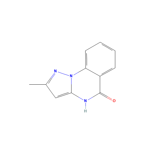 2-Methylpyrazolo[1,5-a]quinazolin-5(4H)-one (CAS: 25468-50-2) - Related Chemical Product