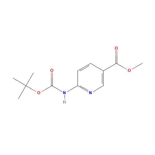 Methyl 6-[(tert-butoxycarbonyl)amino]nicotinate (CAS: 144186-11-8) - Related Chemical Product