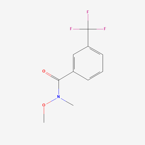 N-Methoxy-N-methyl-3-(trifluoromethyl)-benzenecarboxamide (CAS: 116332-62-8) - Related Chemical Product