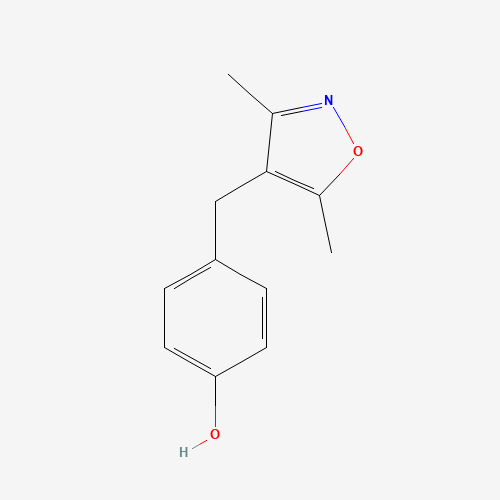 4-[(3,5-Dimethyl-4-isoxazolyl)methyl]benzenol (CAS: 75999-06-3) - Related Chemical Product