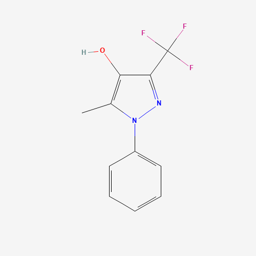 5-Methyl-1-phenyl-3-(trifluoromethyl)-1H-pyrazol-4-ol (CAS: 119868-25-6) - Related Chemical Product