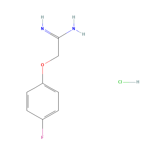 2-(4-Fluorophenoxy)ethanimidamide hydrochloride (CAS: 318951-78-9) - Related Chemical Product