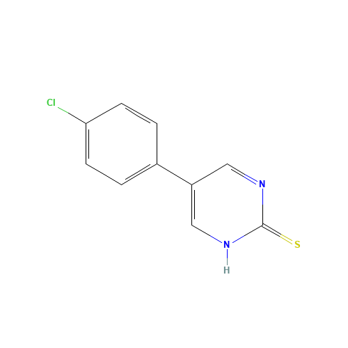 5-(4-Chlorophenyl)-2-pyrimidinethiol (CAS: 31408-24-9) - Related Chemical Product