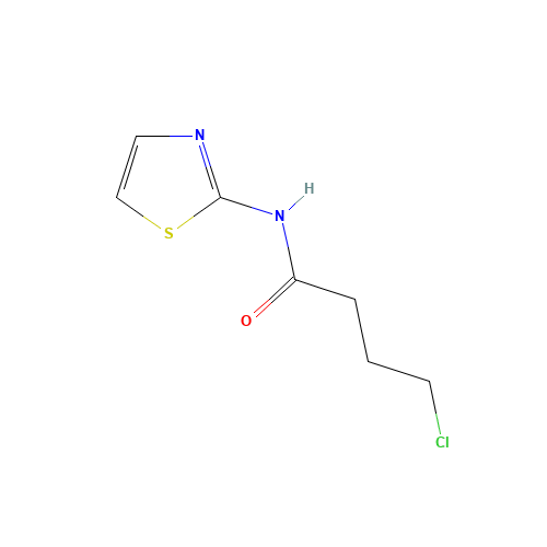 4-Chloro-N-(1,3-thiazol-2-yl)butanamide (CAS: 37762-99-5) - Related Chemical Product
