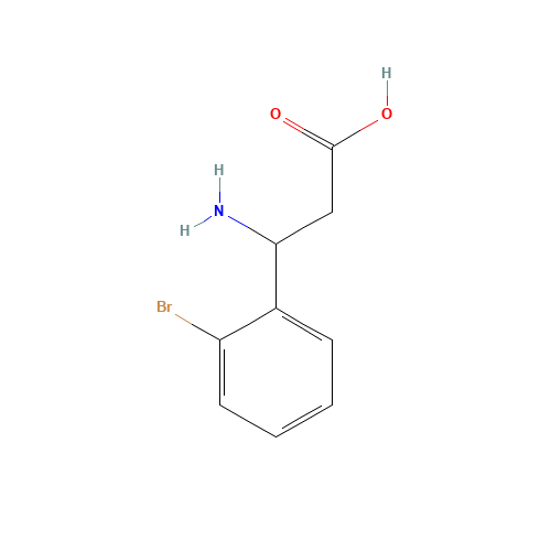 3-Amino-3-(2-bromophenyl)propanoic acid (CAS: 117391-48-7) - Related Chemical Product