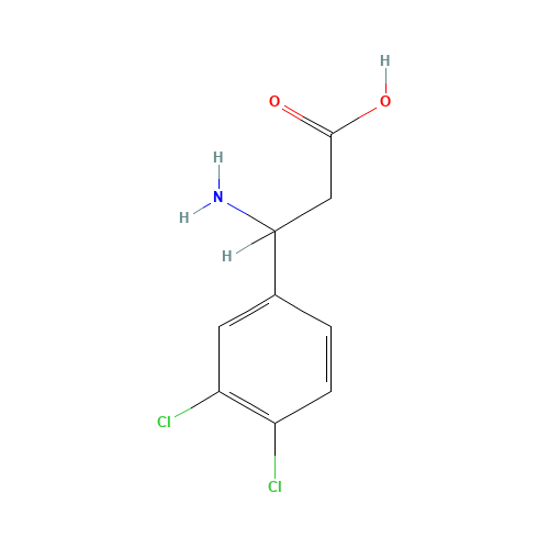 3-Amino-3-(3,4-dichlorophenyl)propanoic acid (CAS: 117391-57-8) - Related Chemical Product