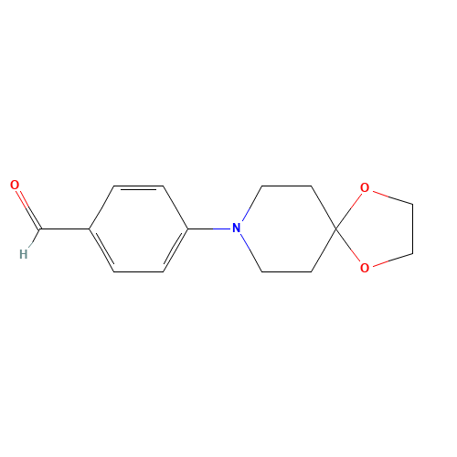 4-(1,4-Dioxa-8-azaspiro[4.5]dec-8-yl)-benzenecarbaldehyde (CAS: 79421-40-2) - Related Chemical Product