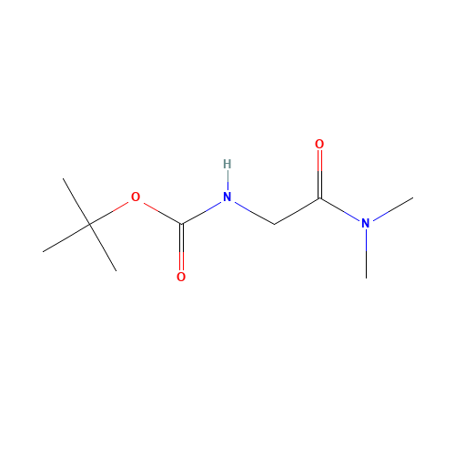 tert-Butyl N-[2-(dimethylamino)-2-oxoethyl]-carbamate (CAS: 72287-76-4) - Related Chemical Product