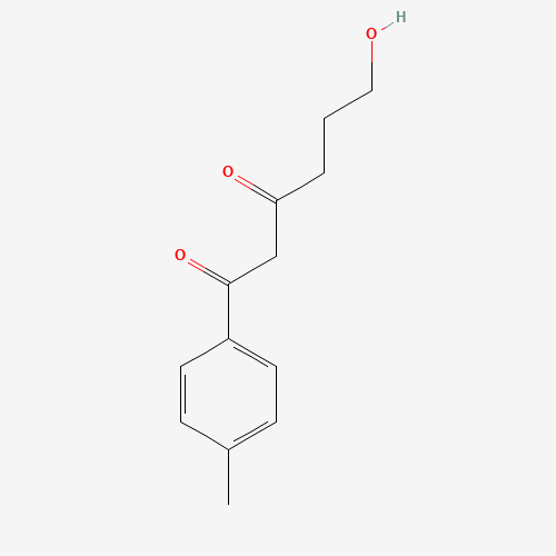 6-Hydroxy-1-(4-methylphenyl)-1,3-hexanedione (CAS: 69745-21-7) - Related Chemical Product