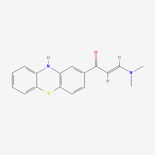 3-(Dimethylamino)-1-(10H-phenothiazin-2-yl)-2-propen-1-one (CAS: 63285-46-1) - Related Chemical Product