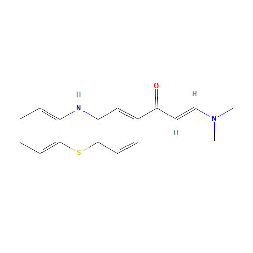 3-(Dimethylamino)-1-(10H-phenothiazin-2-yl)-2-propen-1-one (CAS: 63285-46-1) - Related Chemical Product