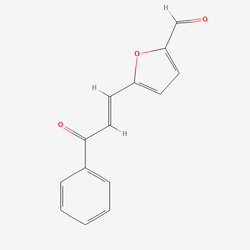 5-(3-Oxo-3-phenyl-1-propenyl)-2-furaldehyde (CAS: 6575-75-3) - Related Chemical Product