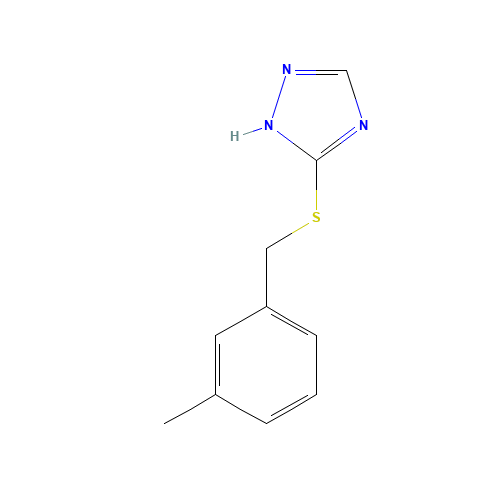3-Methylbenzyl 1H-1,2,4-triazol-3-yl sulfide (CAS: 307545-27-3) - Related Chemical Product