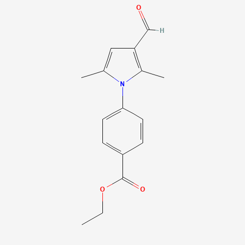 Ethyl 4-(3-formyl-2,5-dimethyl-1H-pyrrol-1-yl)-benzenecarboxylate (CAS: 52034-37-4) - Related Chemical Product