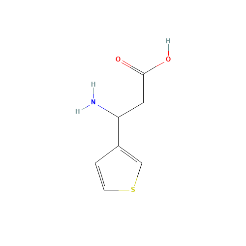 3-Amino-3-(3-thienyl)propanoic acid (CAS: 94333-62-7) - Related Chemical Product