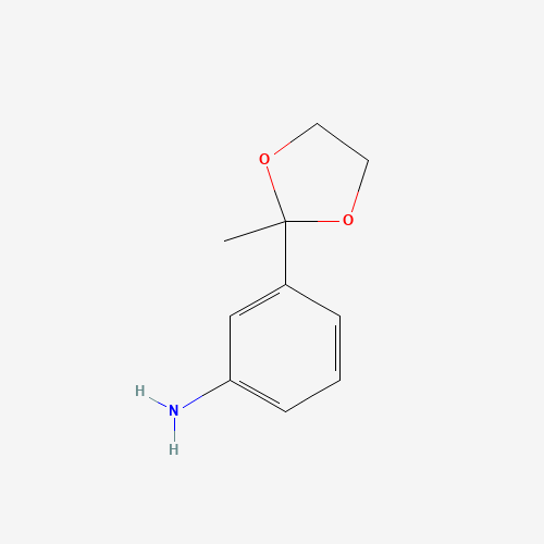 3-(2-Methyl-1,3-dioxolan-2-yl)aniline (CAS: 51226-14-3) - Related Chemical Product