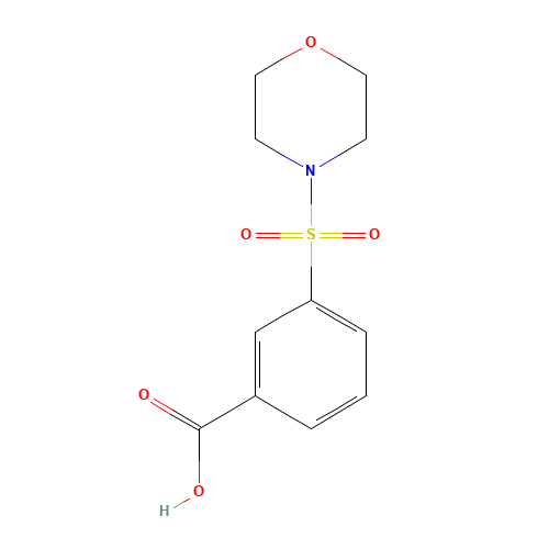 3-(Morpholinosulfonyl)benzenecarboxylic acid (CAS: 299181-75-2) - Related Chemical Product
