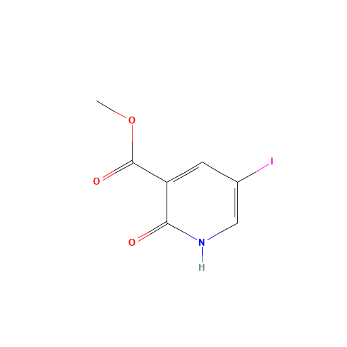 Methyl 5-iodo-2-oxo-1,2-dihydro-3-pyridinecarboxylate (CAS: 116387-40-7) - Related Chemical Product