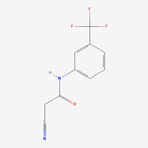 2-Cyano-N-[3-(trifluoromethyl)phenyl]acetamide (CAS: 1960-77-6) - Related Chemical Product