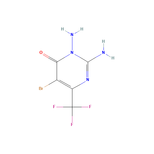 2,3-Diamino-5-bromo-6-(trifluoromethyl)-4(3H)-pyrimidinone (CAS: 95095-46-8) - Related Chemical Product