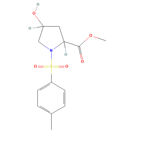 Methyl 4-hydroxy-1-[(4-methylphenyl)sulfonyl]-2-pyrrolidinecarboxylate (CAS: 16257-57-1) - Related Chemical Product