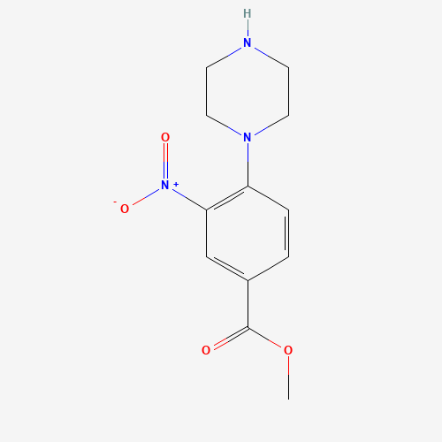 Methyl 3-nitro-4-piperazinobenzenecarboxylate (CAS: 192441-86-4) - Related Chemical Product