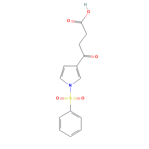 4-Oxo-4-[1-(phenylsulfonyl)-1H-pyrrol-3-yl]-butanoic acid (CAS: 81454-02-6) - Related Chemical Product