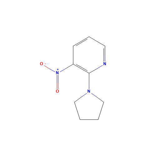 3-Nitro-2-(1-pyrrolidinyl)pyridine (CAS: 26820-73-5) - Related Chemical Product