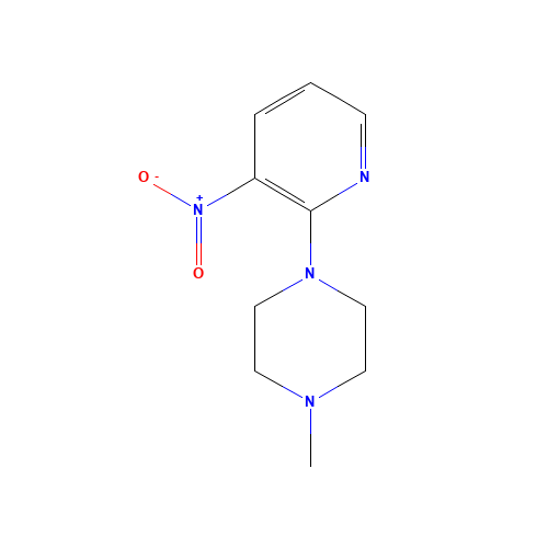 1-Methyl-4-(3-nitro-2-pyridinyl)piperazine (CAS: 5028-15-9) - Related Chemical Product