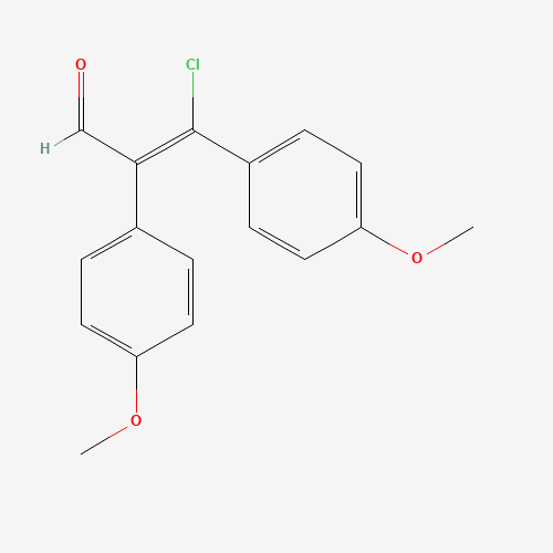 3-Chloro-2,3-bis(4-methoxyphenyl)acrylaldehyde (CAS: 19881-70-0) - Related Chemical Product