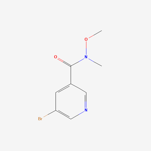 5-Bromo-N-methoxy-N-methylnicotinamide (CAS: 183608-47-1) - Related Chemical Product