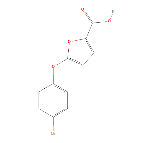 5-(4-Bromophenoxy)-2-furoic acid (CAS: 73420-68-5) - Related Chemical Product