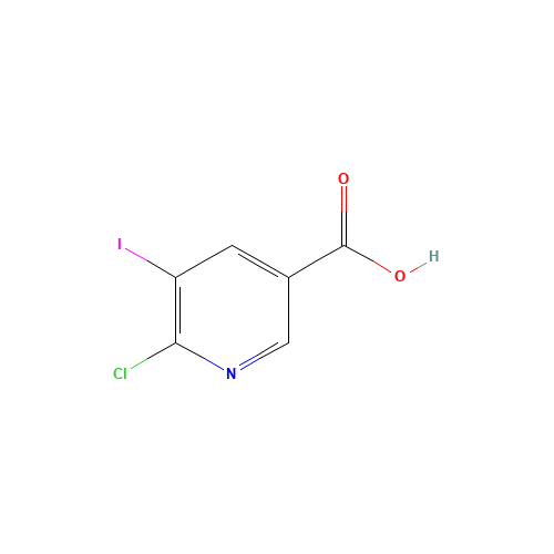 6-Chloro-5-iodonicotinic acid (CAS: 59782-87-5) - Related Chemical Product