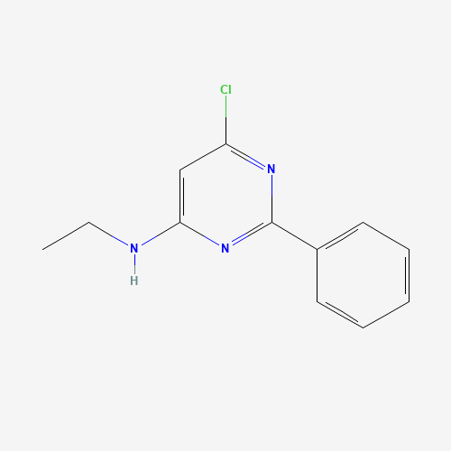 N-(6-Chloro-2-phenyl-4-pyrimidinyl)-N-ethylamine (CAS: 26871-14-7) - Related Chemical Product