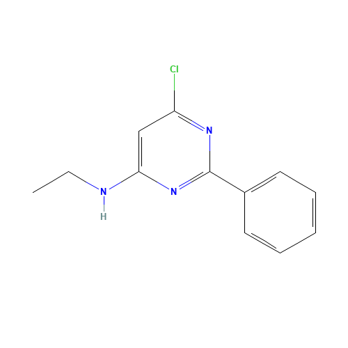 N-(6-Chloro-2-phenyl-4-pyrimidinyl)-N-ethylamine (CAS: 26871-14-7) - Related Chemical Product