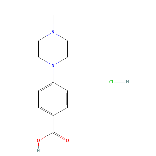 4-(4-Methylpiperazin-1-yl)benzoic acid hydrochloride (CAS: 289044-60-6) - Related Chemical Product