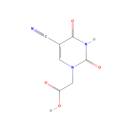 2-[5-Cyano-2,4-dioxo-3,4-dihydro-1(2H)-pyrimidinyl]acetic acid (CAS: 56673-29-1) - Related Chemical Product