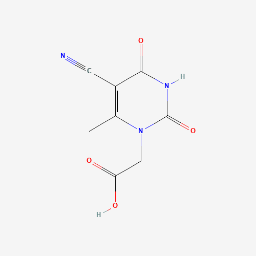 2-[5-Cyano-6-methyl-2,4-dioxo-3,4-dihydro-1(2H)-pyrimidinyl]acetic acid (CAS: 5900-45-8) - Related Chemical Product