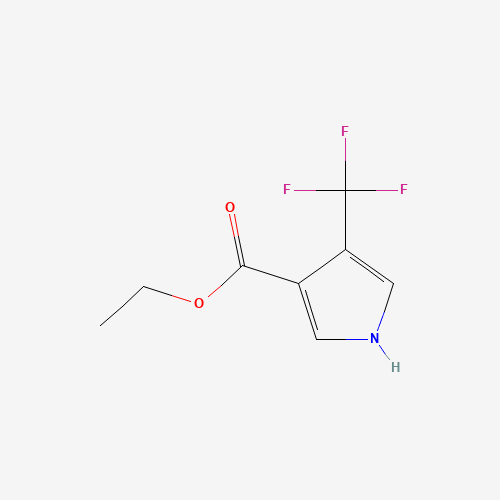 Ethyl 4-(trifluoromethyl)-1H-pyrrole-3-carboxylate (CAS: 120732-04-9) - Related Chemical Product