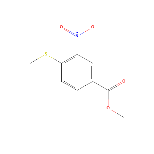Methyl 4-(methylsulfanyl)-3-nitrobenzenecarboxylate (CAS: 51919-71-2) - Related Chemical Product