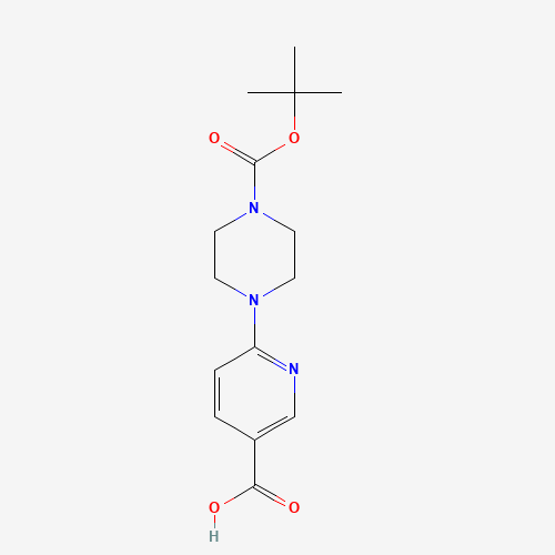 6-[4-(tert-Butoxycarbonyl)piperazino]-nicotinic acid (CAS: 201809-22-5) - Related Chemical Product