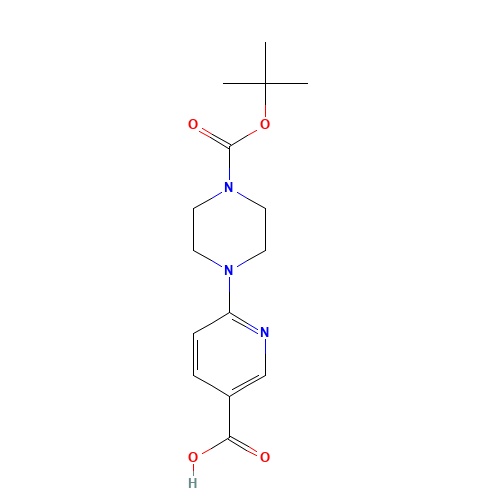 6-[4-(tert-Butoxycarbonyl)piperazino]-nicotinic acid (CAS: 201809-22-5) - Related Chemical Product