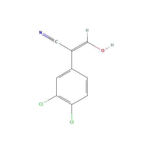 2-(3,4-Dichlorophenyl)-3-hydroxyacrylonitrile (CAS: 77186-41-5) - Related Chemical Product