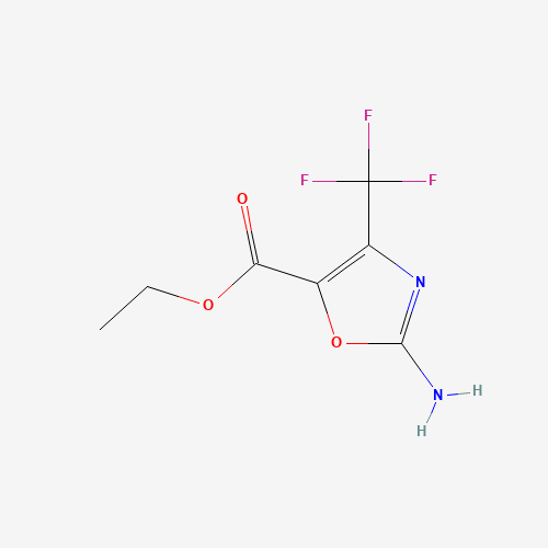 Ethyl 2-amino-4-(trifluoromethyl)-1,3-oxazole-5-carboxylate (CAS: 135026-17-4) - Related Chemical Product