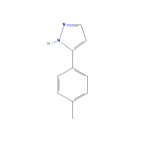 3-(4-Methylphenyl)-1H-pyrazole (CAS: 59843-75-3) - Related Chemical Product