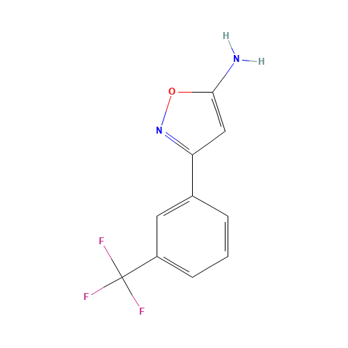 3-[3-(Trifluoromethyl)phenyl]-5-isoxazolylamine (CAS: 82360-94-9) - Related Chemical Product