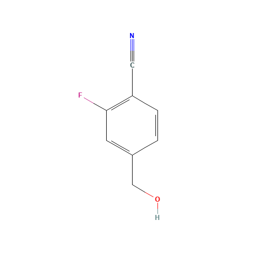 2-Fluoro-4-(hydroxymethyl)benzenecarbonitrile (CAS: 222978-02-1) - Related Chemical Product