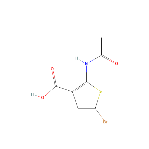 2-(Acetylamino)-5-bromo-3-thiophenecarboxylic acid (CAS: 1160474-66-7) - Related Chemical Product